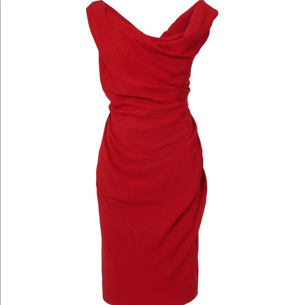 BNWOT Vivienne Westwood Amber Corset Dress Red, IT 42/US 0/2
